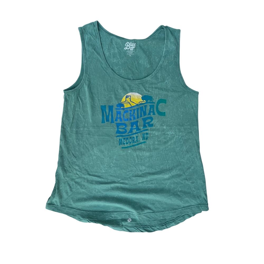 BLUE84, MEDORA, ND, TANK TOP, SIZE XL, GREEN